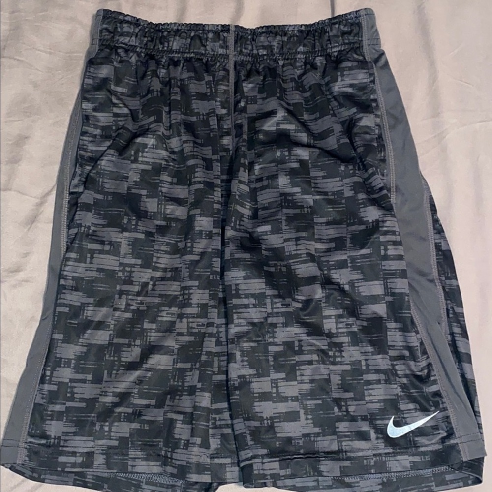 Athletic Fit Nike Basketball Black Shorts